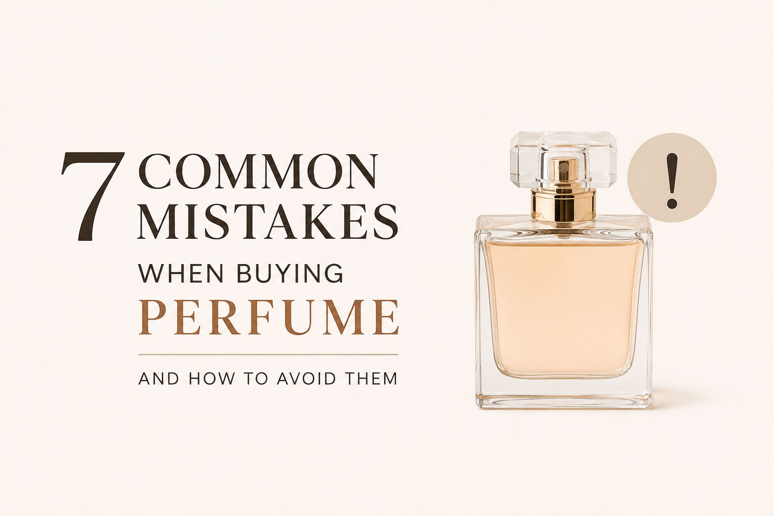 7 أخطاء شائعة عند شراء العطور وكيف تتجنبها لاختيار العطر المناسب